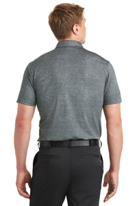 DISCONTINUED Nike Dri-FIT Crosshatch Polo - Cool Grey/ Anthracite Back