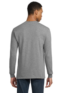 Gildan - DryBlend 50 Cotton/50 Poly Long Sleeve T-Shirt - Graphite Heather Back