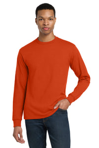 Gildan - DryBlend 50 Cotton/50 Poly Long Sleeve T-Shirt - Orange