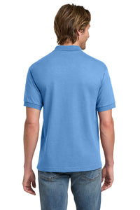 Gildan - DryBlend 6-Ounce Jersey Knit Sport Shirt - Carolina Blue Back