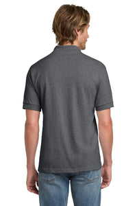 Gildan - DryBlend 6-Ounce Jersey Knit Sport Shirt - Graphite Heather Back