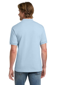 Gildan - DryBlend 6-Ounce Jersey Knit Sport Shirt - Light Blue Back