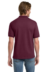 Gildan - DryBlend 6-Ounce Jersey Knit Sport Shirt - Maroon Back