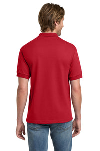 Gildan - DryBlend 6-Ounce Jersey Knit Sport Shirt - Red Back