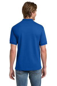 Gildan - DryBlend 6-Ounce Jersey Knit Sport Shirt - Royal Back