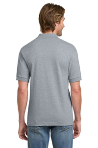 Gildan - DryBlend 6-Ounce Jersey Knit Sport Shirt - Sport Grey Back
