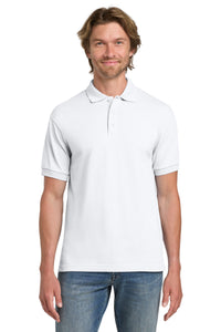 Gildan - DryBlend 6-Ounce Jersey Knit Sport Shirt - White