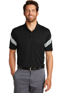 DISCONTINUED Nike Dri-FIT Commander Polo - Black/ Wolf Grey