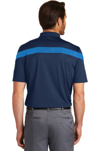 DISCONTINUED Nike Dri-FIT Commander Polo - Midnight Navy/ Photo Blue Back