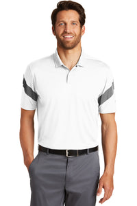DISCONTINUED Nike Dri-FIT Commander Polo - White/ Black