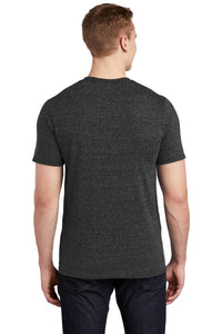 DISCONTINUED Jerzees  Snow Heather Jersey T-Shirt 88M - Black Ink Back