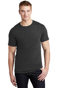 DISCONTINUED Jerzees  Snow Heather Jersey T-Shirt 88M - Black Ink