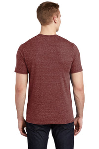 DISCONTINUED Jerzees  Snow Heather Jersey T-Shirt 88M - Maroon Back