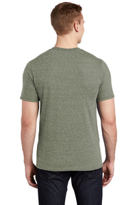 DISCONTINUED Jerzees  Snow Heather Jersey T-Shirt 88M - Military Green Back