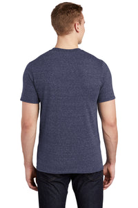 DISCONTINUED Jerzees  Snow Heather Jersey T-Shirt 88M - Navy Back