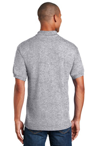 Gildan DryBlend 6-Ounce Jersey Knit Sport Shirt with Pocket - Sport Grey Back