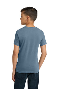 COMFORT COLORS  Youth Heavyweight Ring Spun Tee - Blue Jean Back