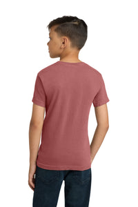 COMFORT COLORS  Youth Heavyweight Ring Spun Tee - Crimson Back