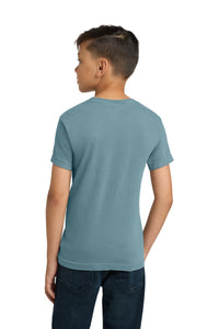 COMFORT COLORS  Youth Heavyweight Ring Spun Tee - Ice Blue Back