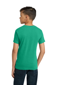 COMFORT COLORS  Youth Heavyweight Ring Spun Tee - Island Green Back