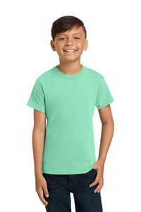 COMFORT COLORS  Youth Heavyweight Ring Spun Tee - Island Reef