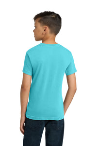 COMFORT COLORS  Youth Heavyweight Ring Spun Tee - Lagoon Back
