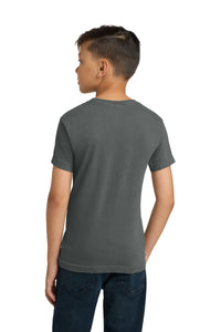 COMFORT COLORS  Youth Heavyweight Ring Spun Tee - Pepper Back