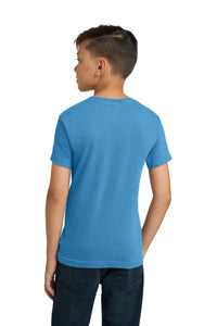 COMFORT COLORS  Youth Heavyweight Ring Spun Tee - Royal Caribe Back