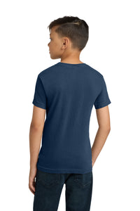 COMFORT COLORS  Youth Heavyweight Ring Spun Tee - True Navy Back