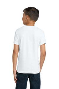 COMFORT COLORS  Youth Heavyweight Ring Spun Tee - White Back
