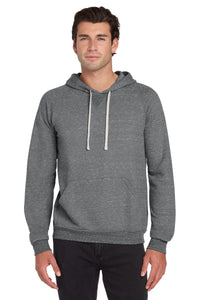 Jerzees  Snow Heather French Terry Raglan Hoodie 90M - Charcoal