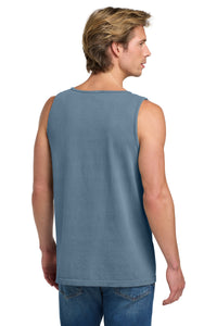 COMFORT COLORS  Heavyweight Ring Spun Tank Top - Blue Jean Back