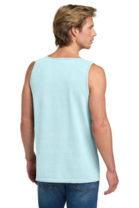 COMFORT COLORS  Heavyweight Ring Spun Tank Top - Chambray Back