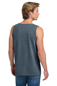 COMFORT COLORS  Heavyweight Ring Spun Tank Top - Denim Back