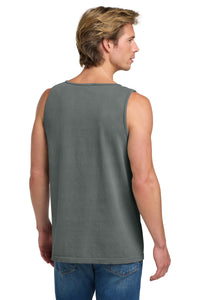 COMFORT COLORS  Heavyweight Ring Spun Tank Top - Grey Back