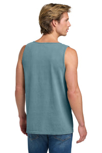 COMFORT COLORS  Heavyweight Ring Spun Tank Top - Ice Blue Back
