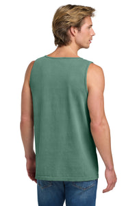 COMFORT COLORS  Heavyweight Ring Spun Tank Top - Light Green Back