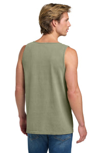 COMFORT COLORS  Heavyweight Ring Spun Tank Top - Sandstone Back