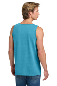 COMFORT COLORS  Heavyweight Ring Spun Tank Top - Sapphire Back