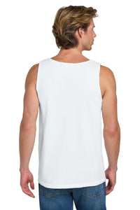 COMFORT COLORS  Heavyweight Ring Spun Tank Top - White Back
