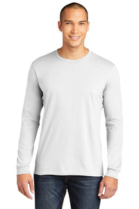Gildan  100% Combed Ring Spun Cotton Long Sleeve T-Shirt - White
