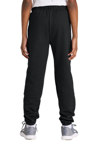 Jerzees Youth NuBlend Sweatpant 973B - Black Back