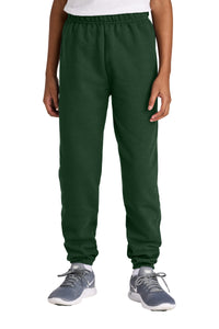 Jerzees Youth NuBlend Sweatpant 973B - Forest Green