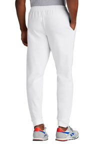 Jerzees NuBlend Fleece Jogger 975MP - White Back