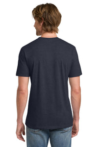 Gildan 100% Ring Spun Cotton T-Shirt - Heather Navy Back