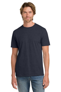 Gildan 100% Ring Spun Cotton T-Shirt - Heather Navy