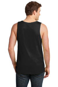 DISCONTINUED Anvil 100% Combed Ring Spun Cotton Tank Top - Black Back