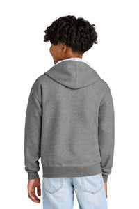 Jerzees - Youth NuBlend Full-Zip Hooded Sweatshirt - Oxford Back