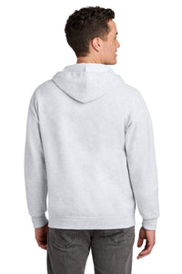 Jerzees - NuBlend Full-Zip Hooded Sweatshirt - Ash Back