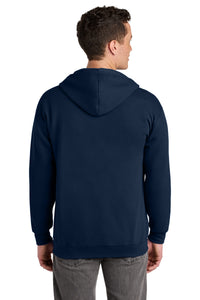 Jerzees - NuBlend Full-Zip Hooded Sweatshirt - J. Navy Back